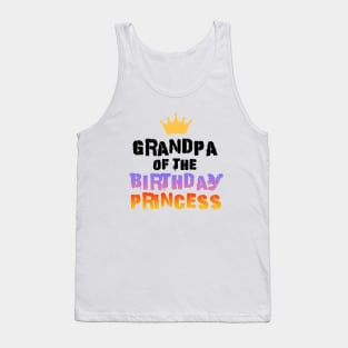 Grandpa of the birthday princess Tank Top